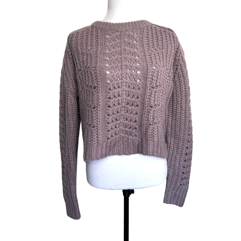 ASTR The Label Sweater Knit Crewneck Wool Blend Size‎ M